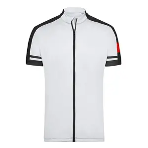 Maillot de vélo pour homme, vêtements de sport à fermeture éclair intégrale, modèle 30246_JN454, fabriqué en Chine - Product Image 1