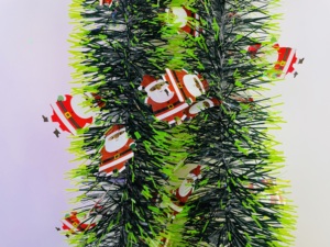 新製品の卸売クリスマスワイヤードティンセルガーランドクリスマスツリーガーランズクリスマスホリデーパーティー用品 - Product Image 6