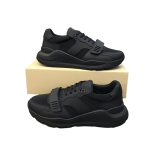 2025 nouvelle tendance concepteur chaussures de luxe décontracté course sport marche Style en cuir véritable caoutchouc semelle épaisse baskets chaussures hommes - Product Image 3