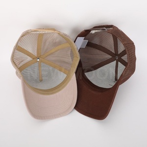 Wholesale High Quality 5 Panel <b>Foam</b> Trucker Hat Customizable Embroidery Logo Custom Mesh Trucker Hat Unisex - Product Image 6