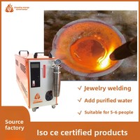 Nouvelle petite machine de soudage à fusion hydrogène-oxygène, acier inoxydable, or, argent, platine, usage domestique et commercial