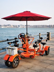 2024 7 places de luxe à quatre roues Mini bus touristique voiture touristique Touré voiture rue légale pour terrains de jeux et sites pittoresques - Product Image 4