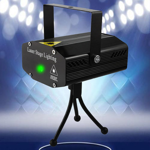 Mini projecteur laser 5W en alliage d'aluminium à contrôle sonore pour Noël, <span class=keywords><strong>DJ</strong></span>, discothèque et scène - Product Image 3
