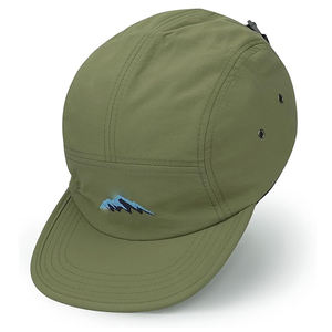 หมวกแก๊ปสำหรับตั้งแคมป์5แผง, หมวกแก๊ประบายอากาศได้5แผงหมวกคนตั้งแคมป์ไนล่อนปักหมวกปีกแบนปรับแต่งได้ปรับแต่ง2D - Product Image 5