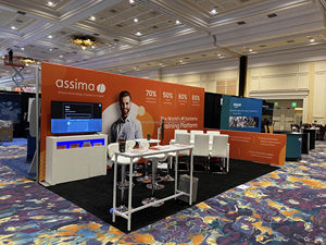 3x6 m nhanh chóng thiết lập Triển Lãm Đứng 10x20ft xách tay tiêu chuẩn hội chợ thương mại gian hàng hiển thị miễn phí tùy chỉnh biểu ngữ Logo Backdrop Booth - Product Image 2