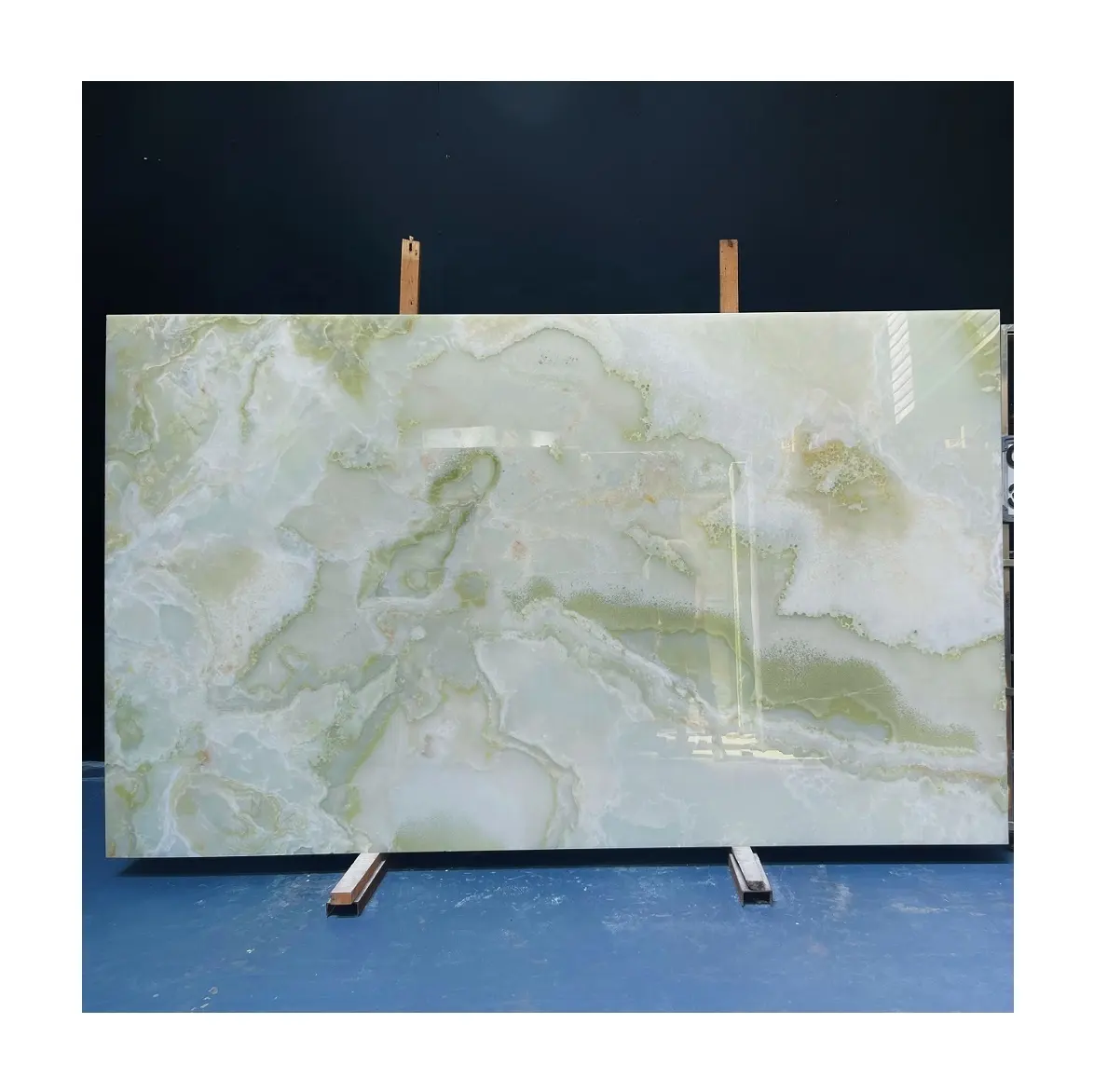 Verde jade marble green onyx big slabs with top grade quality