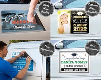 Individueller Auto-Magnetdruck Fahrzeug-Aufkleber Firmenlogo Abnehmbare Werbeschilder für Auto-Magnetaufkleber