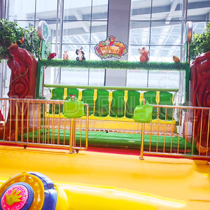 เครื่องเล่นสวนสนุกในร่ม/กลางแจ้งรุ่นใหม่ Mtcp09 8 ที่นั่ง Crazy Wave สำหรับเด็ก มินิไมอามี่ ทำจากไฟเบอร์กลาสและเหล็ก เหมาะสำหรับห้างสรรพสินค้า - Product Image 2
