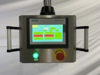 Applicateur d'étiquettes à alimentation manuelle ESKO pour surfaces planes, boîtes, pochettes, sacs, pose d'autocollants adhésifs