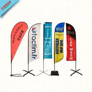 Large Custom Designed Water Base Beach <b>Flag</b> for Event Advertising Cheap Promotional <b>Flags</b> for Sale - Product Image 5