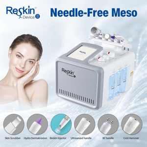 เครื่องไฮโดรสำหรับใบหน้าเครื่องทำผิวด้วยน้ำเพื่อความงามเครื่องปอกเปลือกน้ำด้วยออกซิเจนแรงดันสูงไฮโดรเจน - Product Image 5