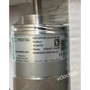 Capteurs d'encodage absolu POSITAL OCD-DPC1B-1213-C10S-H3P neufs, expédition par Fedex ou DHL - Product Image 1