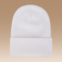 Logo Kustom Hijau Tua Campuran Wol Bulu Imitasi Vintage Beanie Huruf Kartun Hewan Musim Dingin Berkerah Hangat Elastis Unisex Grosir OEM