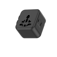 Desain Paten Baru 2500W 2AC Soket Dinding Ultra Tipis Mini Adaptor Universal Steker Internasional Adaptor Perjalanan Seluruh Dunia