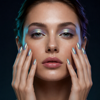 HC43S1 Pigment à effet nacré à base de mica, matière première de qualité cosmétique pour fard à paupières, brillant à lèvres, savon et colorant de maquillage