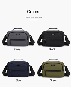 Nouvelle conception de mode, prix de gros, sac à main rigide multifonction en tissu Oxford durable, sacs messagers pour hommes - Product Image 4