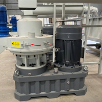 Chaîne de production en bois de granule de biomasse avec la machine de granule 1-5 tonnes/h