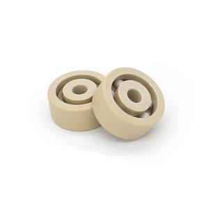 Fabricante de Dongguan Suministra Directamente Rodamientos de Bolas de Ranura Profunda No Estándar de PEEK, Rodamientos de Plástico con Muestras Personalizadas - Product Image 1