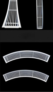 Линейный щелевой диффузор 12x4 дюйма, вентиляционная решетка на заказ для систем ОВКВ - Product Image 6