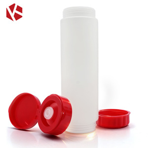 Dispenser per Salse con Tappo Ribaltabile, Senza BPA, in Plastica per Alimenti, Lavabile in Lavastoviglie, Ecologico, per <span class=keywords><strong>Cucina</strong></span> - Product Image 3