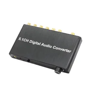 5.1 디코더 DTS / AC3 디코딩 SPDIF 입력 5.1 채널 디지털 오디오 변환기