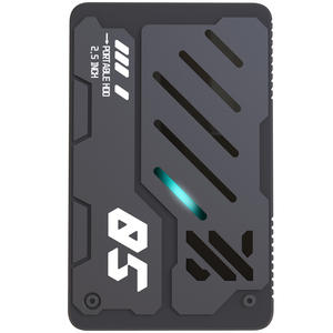 Carcasa de <span class=keywords><strong>disco</strong></span> duro <span class=keywords><strong>externo</strong></span> USB3.0 <span class=keywords><strong>SATA</strong></span> Nuevo <span class=keywords><strong>adaptador</strong></span> de caja de plástico de 2,5 \ "para servidor de computadora tipo B - Product Image 1