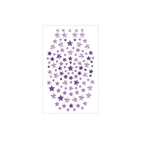 Autocollants décoratifs 3D en acrylique pour les yeux, strass colorés en forme d'étoile pour le visage, livraison rapide