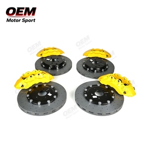 Nouvel ensemble d'étriers de frein en céramique carbone jaune Audi RS/R8 - Haute performance pour la course et la piste, performance de freinage améliorée de 50% - Product Image 6