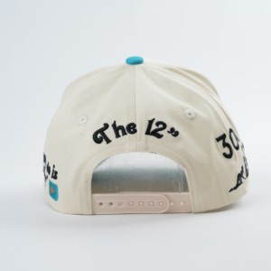 Casquette de baseball en coton ajustable avec broderie 3D de lettres, style à carreaux, avec impression de logo personnalisé, vente en gros - Product Image 4