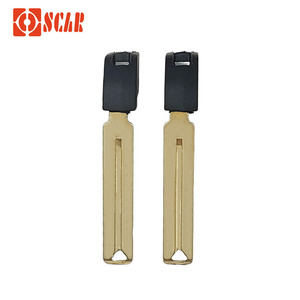 Nouveau modèle d'origine Best-seller Toyot a Smart Key Clé d'urgence avec fente pour lame <span class=keywords><strong>Auto</strong></span> Accessoires - Product Image 1