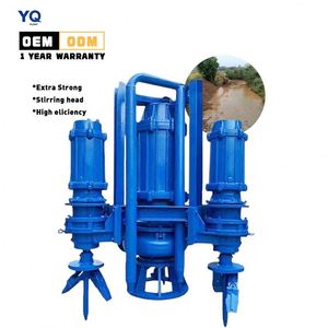 Strong Conveying Sewage Solid Sludge Pumpbig Capacity Electric Submersible Slurry Water Pump With <b>Stirrer</b> - Product Image 1