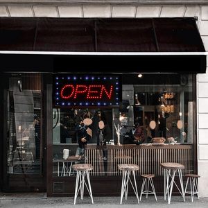 LED open <b>sign</b> board indoor hanging wall ambient light shop <b>sign</b> wall decoration light entrance indicator light luminous <b>sign</b> - Product Image 3