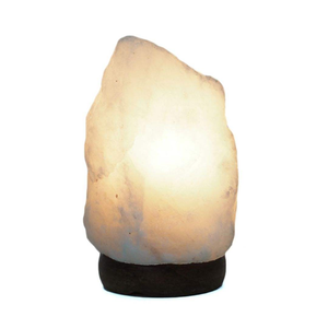 Lampe de sel de l'Himalaya blanche prête à l'exportation, forme naturelle, personnalisable, approuvée HACCP - Product Image 3