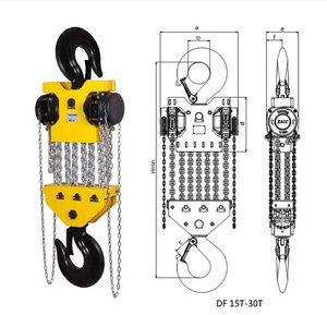 Jin Yang HU 30 tấn vận hành bằng tay chuỗi khối Palăng - Product Image 5