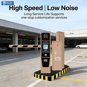 Barrière de contrôle d'accès à distance <span class=keywords><strong>en</strong></span> alliage d'aluminium, système intelligent de barrière de stationnement automatique à flèche droite - Product Image 1