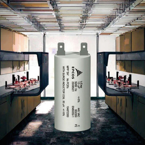 <span class=keywords><strong>Condensateur</strong></span> à film <span class=keywords><strong>CBB60</strong></span> 450VAC <span class=keywords><strong>7uF</strong></span> pour produit clé de pompe à eau - Product Image 2