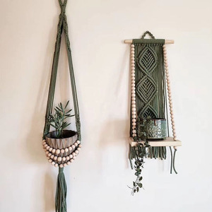 Corda intrecciata in cotone macramè 100% tinta unita <span class=keywords><strong>per</strong></span> maglieria a mano e fantasia in filo tinto in vendita - Product Image 5