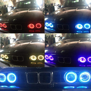 Control de aplicación de teléfono personalizado 80mm Halo Ring Dancing Chasing SK6812 RGB Halo Ring Angel Eyes faro para <span class=keywords><strong>Chevy</strong></span> BMW - Product Image 2
