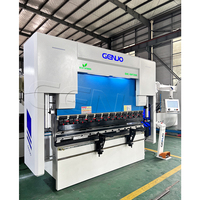 Presse plieuse CNC électro-hydraulique à servo Delem DA53T pour la fabrication verte et l'économie d'énergie