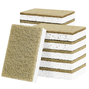 Eco Friendly Coconut Cellulose Natural Kitchen Washing Sponge <b>Biodegradable</b> Lightweight Foaming Dishwashing Cleaning Sponge - Product Image 1