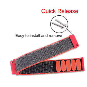 Bracelet en nylon sport 20 mm 22 mm pour Samsung Galaxy Watch, bracelet pour Xiaomi Redmi Watch, Correa pour <span class=keywords><strong>Garmin</strong></span> - Product Image 4