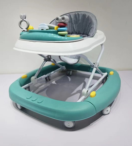 Nouvelle table d'activités multifonctionnelle anti-jambes en O en plastique, trotteur d'apprentissage pour bébés, jouet pour tout-petits - Product Image 5