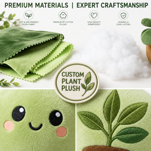 Jouets en peluche personnalisés OEM ODM : Succulentes, <span class=keywords><strong>Cactus</strong></span>, Tulipes, Monstera – Commande en gros de peluches personnalisées de haute qualité - Product Image 4