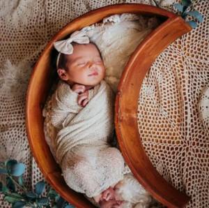 Doux Mini Meubles Nouveau-Né Photographie Prop Canapé-Lit Chaise Bébé Pépinière Et Chambre D'enfants Lit Bébé Berceau - Product Image 5