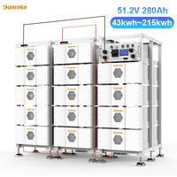 Système d'énergie solaire hybride Sunroko OEM 29,9 kW 30 kW 40 kW 50 kW, système solaire tout-en-un, ensemble complet