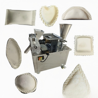 Machine automatique à empanadas rondes et carrées, machine à plier et à remplir les samosas, les raviolis, les perogi, équipement de fabrication d'empanadas