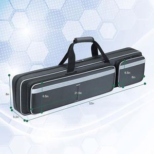Estuche para tacos de billar BSCI Factory Snooker, para 1/2 tacos, accesorios de billar, bolsa acolchada gruesa - Product Image 3