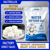 Tablettes de chlorure de sodium (NaCl) de qualité supérieure pour adoucisseur d'eau industriel, à dissolution rapide, haute pureté, pour les grands projets de traitement de l'eau