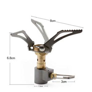 Estufa Portátil para Acampar y Hacer Picnic, Resistente al Viento, con Adaptador para Cartucho de Propano, Plegable - Product Image 4