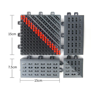 <span class=keywords><strong>Tapis</strong></span> d'entrée emboîtables EVA <span class=keywords><strong>Tapis</strong></span> de porte à brosse modulaire avec revêtement de sol en <span class=keywords><strong>vinyle</strong></span> antidérapant et résistant à l'usure - Product Image 6